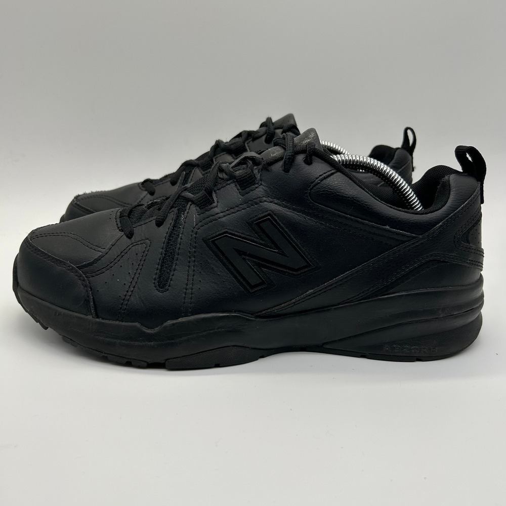 New Balance 608v5 Shoes Mens 10.5 4E Wide Black Training Sneakers Slip Resistant